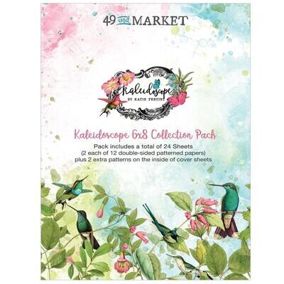 49 & Market - Kaleidoscope Collection - 6 x 8 Paper Pad - KAL26979 - 24 sheets