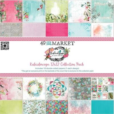 49 & Market - Kaleidoscope Collection - 12 x 12 Paper Pack - - KAL26955 - 10 sheets