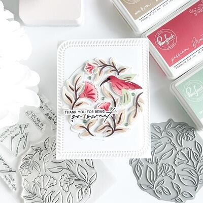 PinkFresh Studio - Pure Joy Collection - Pure Joy - Clear Stamp - 4" x 6" - 189423