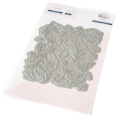 PinkFresh Studio - Pure Joy Collection - Breezy Blossom - Press Plate - 239024