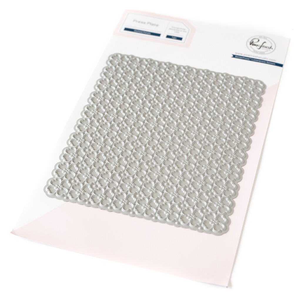 PinkFresh Studio - Pure Joy Collection - Dot Petal - Press Plate - 239624