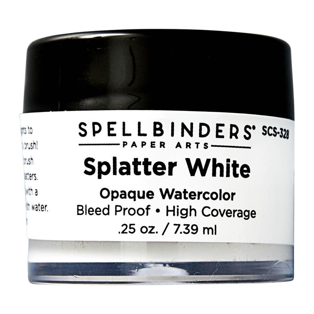 Spellbinders Paper Arts - Splatter White - Opaque Paint - SCS-330