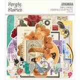 Simple Stories - Simple Vintage Color Palette Collection - Essentials Bits &amp; Pieces - Ephemera - Die Cuts - SCVP22233 - 30 pcs