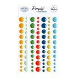 PinkFresh Studio - Simply The Best Collection - Enamel Dots - 165322 - 84 pcs