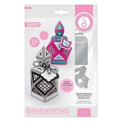 Tonic Studios - Ephemeral Essence - Alluring Perfume Bottle Die Set - 4265E
