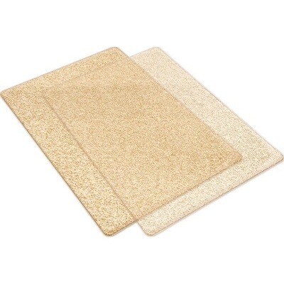 Sizzix - Cutting Pads - Standard - with Gold Glitter - Set of 2 - 662140