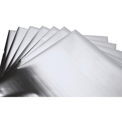 Sizzix Effectz - Deco Foil - Silver - 6" x 6" -  664567 - 10 Sheets