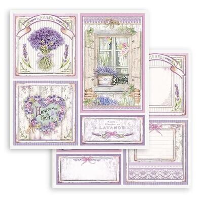 Stamperia - 12 x 12 Single Sheet - Provence Collection - SBB849