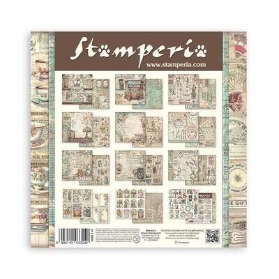 Stamperia - Brocante Antiques Collection - 12 x 12 Paper Pack - SBBL150 - 10 sheets