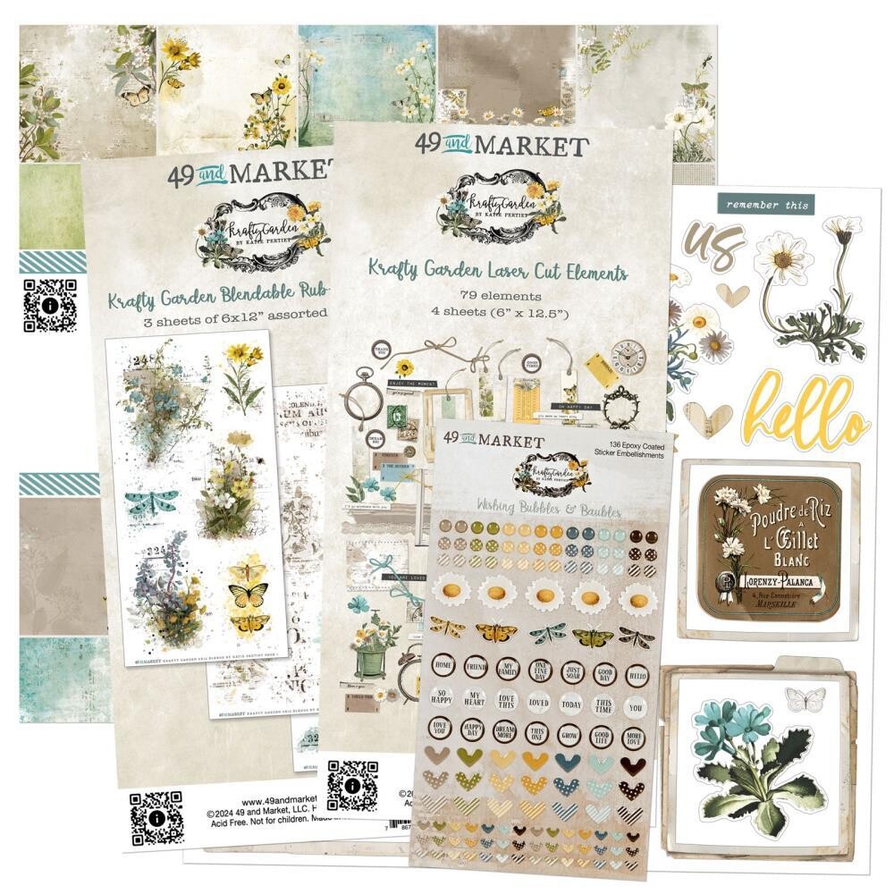 49 &amp; Market - Krafty Garden Collection - Bundle - KG26559