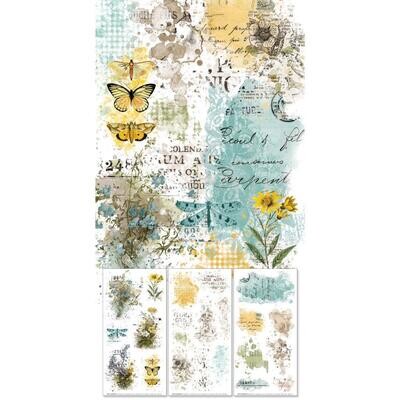 49 &amp; Market - Krafty Garden Collection - Rub Ons - Blendables - 6" x 12" - KG26597