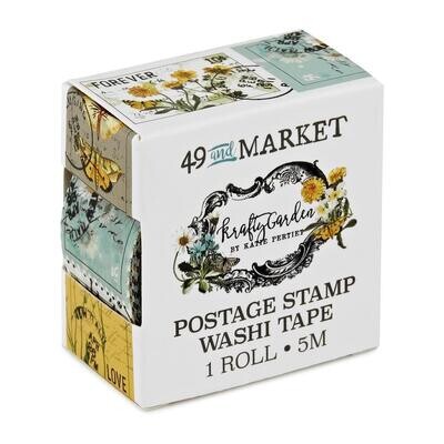 49 & Market - Krafty Garden Collection - Washi Tape Roll - Postage - KG26726 - 5 metres