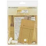 49 &amp; Market - Colour Swatch Collection - Ochre - Ephemera Stackers - OCS26917 - 60pcs