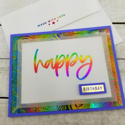 Therm O Web - iCraft - Deco Foil - A2 - Adhesive Transfer Sheets -  Sentiments 5632 - 2 sheets
