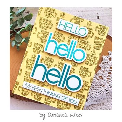 Therm O Web - iCraft - Deco Foil - A2 - Adhesive Transfer Sheets -  Oh Hello - 5638 - 2 sheets