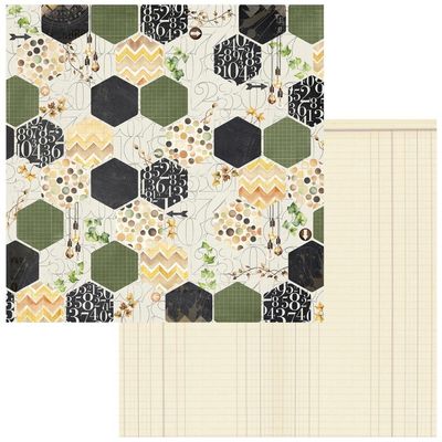 49 &amp; Market - Academia Collection - 12 x 12 Paper Pack -  AC28041 - 10 sheets