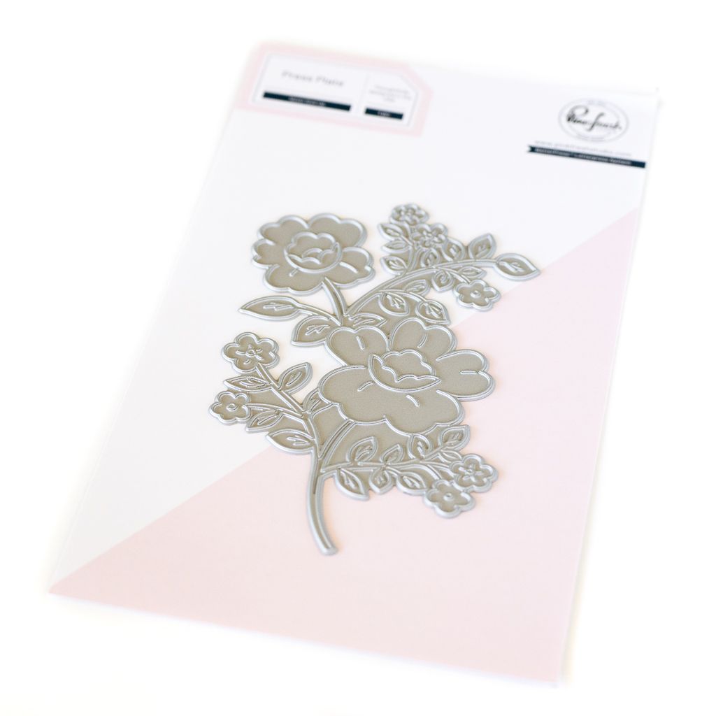 PinkFresh Studio - Delightful Collection - Never Give Up - Press Plate - 242424 - 3 pcs