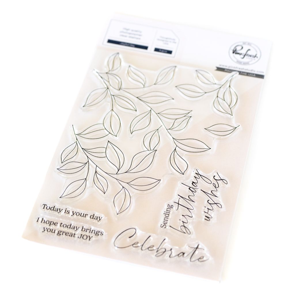 PinkFresh Studio - Delightful Collection - Joyful Day - Photopolymer Clear Stamp - 4&quot; x 6&quot; - 244324