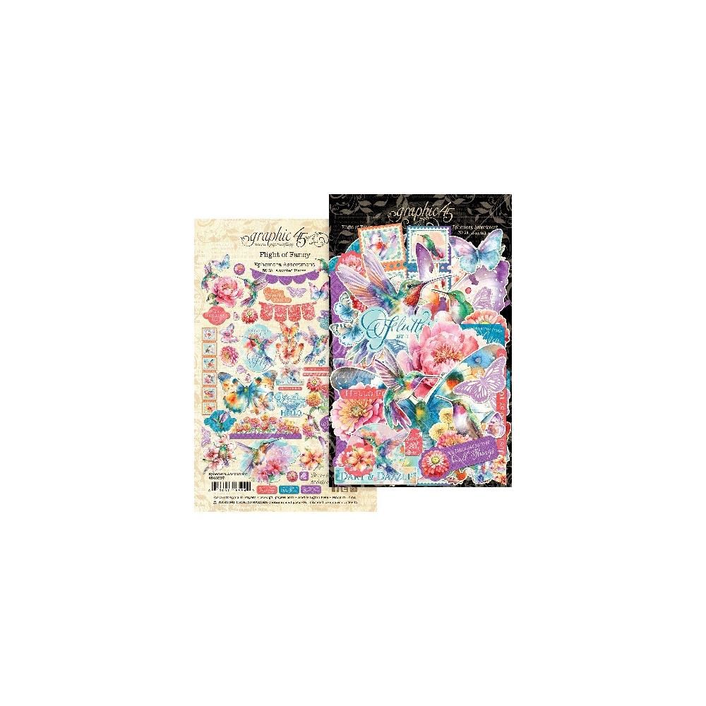 Graphic 45 - Flight of Fancy Collection - Ephemera - G4502857