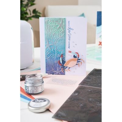 Sizzix - Under The Sea Collection - Embossing Folder - 666638