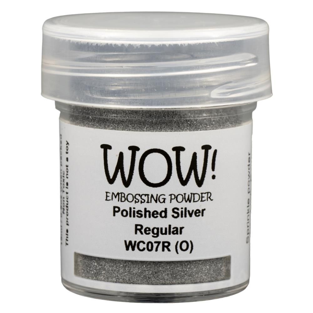 WOW - Embossing Powder - Polished Silver - Regular - WC07R