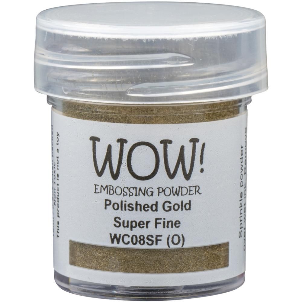 WOW - Embossing Powder - Polished Gold - Super Fine - WC08SF