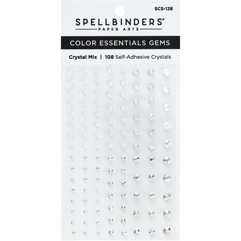 Spellbinders Paper Arts - Gems - Crystal Mix - SCS-128 - 108 pcs