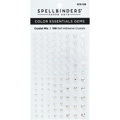 Spellbinders Paper Arts - Gems - Crystal Mix - SCS-128 - 108 pcs