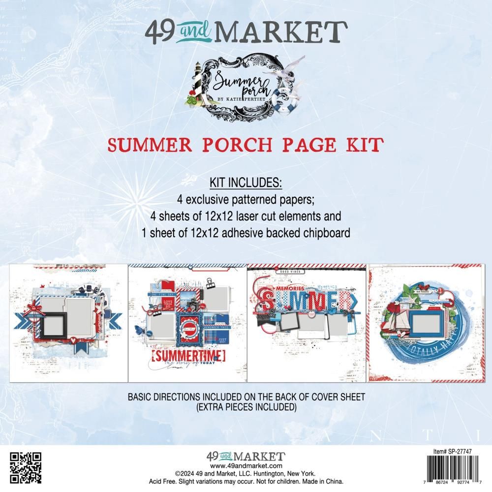 49 &amp; Market - Summer Porch Collection - Ultimate Page Kit - SP27747