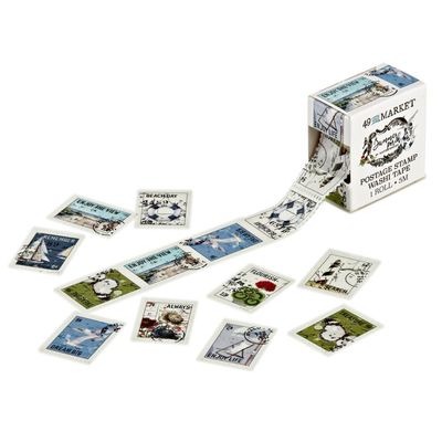 49 &amp; Market - Summer Porch Collection - Washi Tape - Postage 
 - SP27884 - 1 Roll x 5mtres