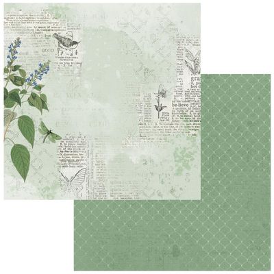 49 &amp; Market - Color Swatch - Willow Collection - 12 x 12 Paper Pad - WCS27891 - 10 Sheets