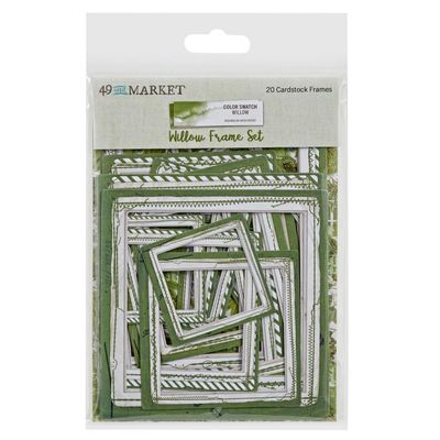 49 &amp; Market - Color Swatch - Willow Collection - Frame Sets - WCS28027 - 20 pcs.