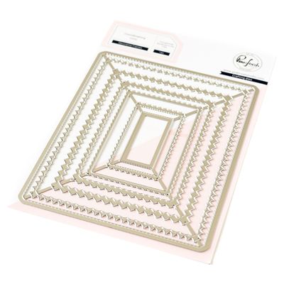 PinkFresh Studio - Happiness Collection - Decorative Frame Die  - 248124 - 1 pce