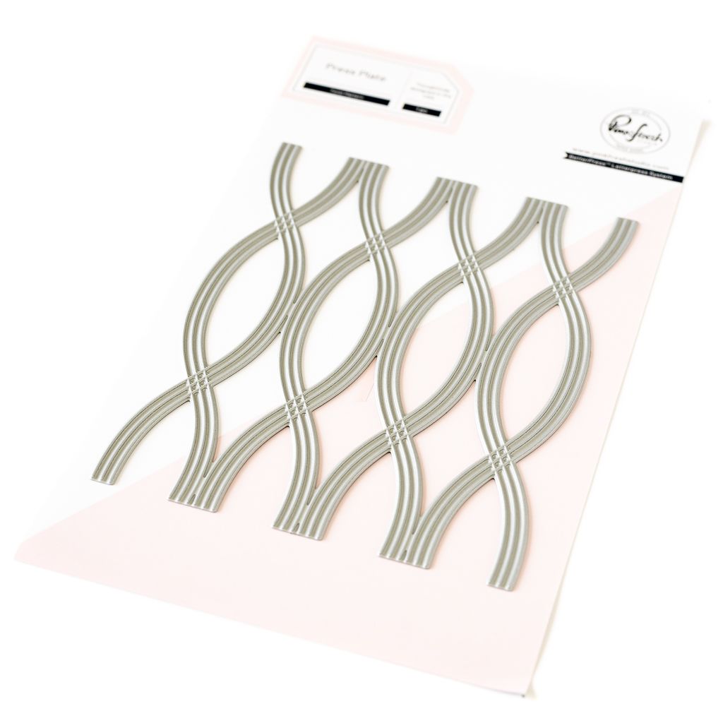PinkFresh Studio - Happiness Collection - Twist Press Plate - 218023 - 1 pcs