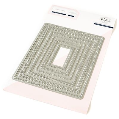 PinkFresh Studio - Happiness Collection - Decorative Frame Press Plate  - 248224 - 1 pce