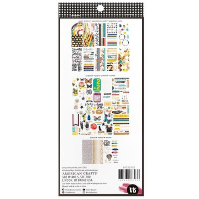 Vicki Boutin - Ephemera Cardstock Pack - Die Cuts - Old Souls - 34030502 - 267 pcs