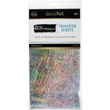 Deco Foil - Brutus Munroe - Foil Transfer Sheets - Silver Sketch -  6&quot; x 12&quot; - 19027 - 10 sheets