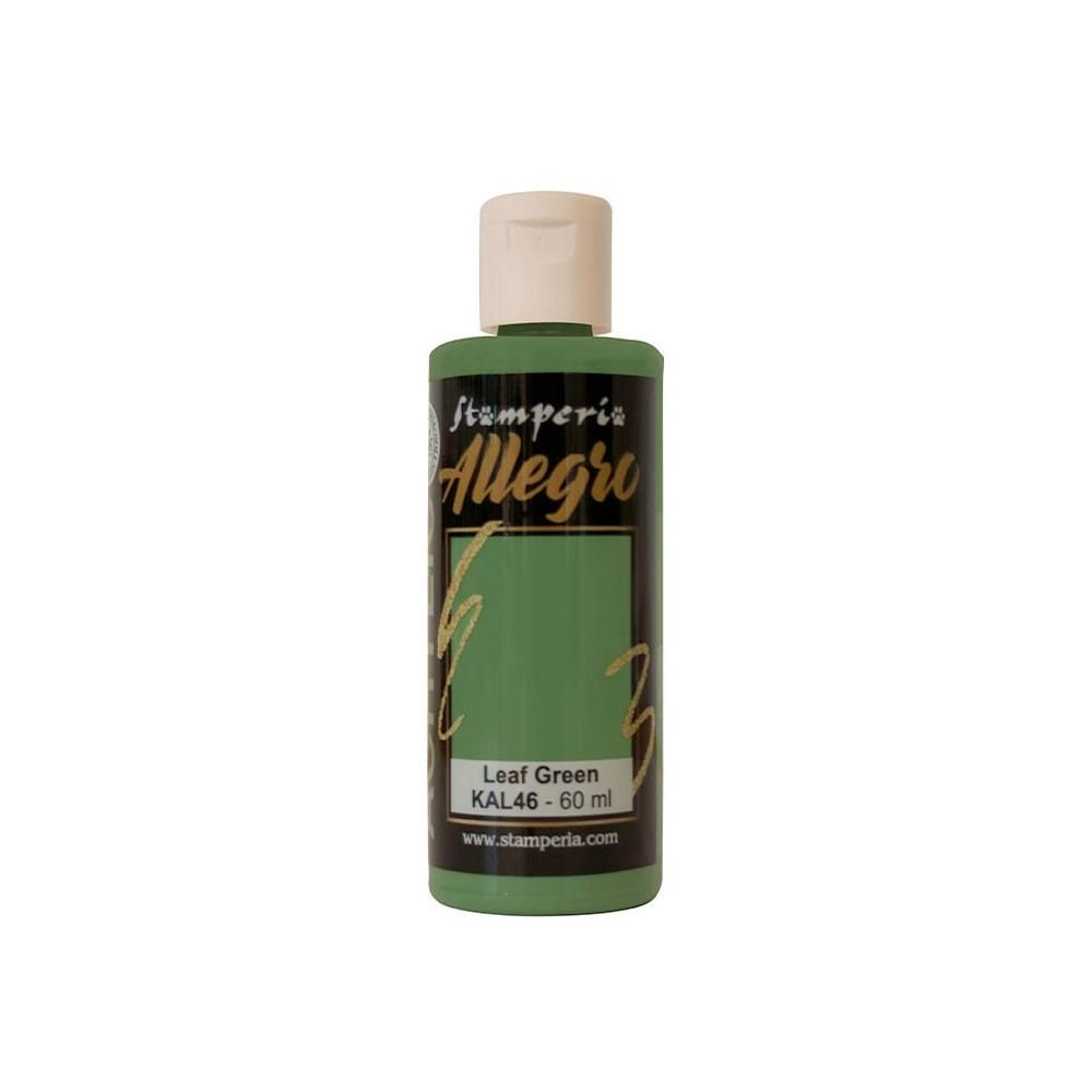 Stamperia - Allegro Paint - Leaf Green - 60ML - KAL46
