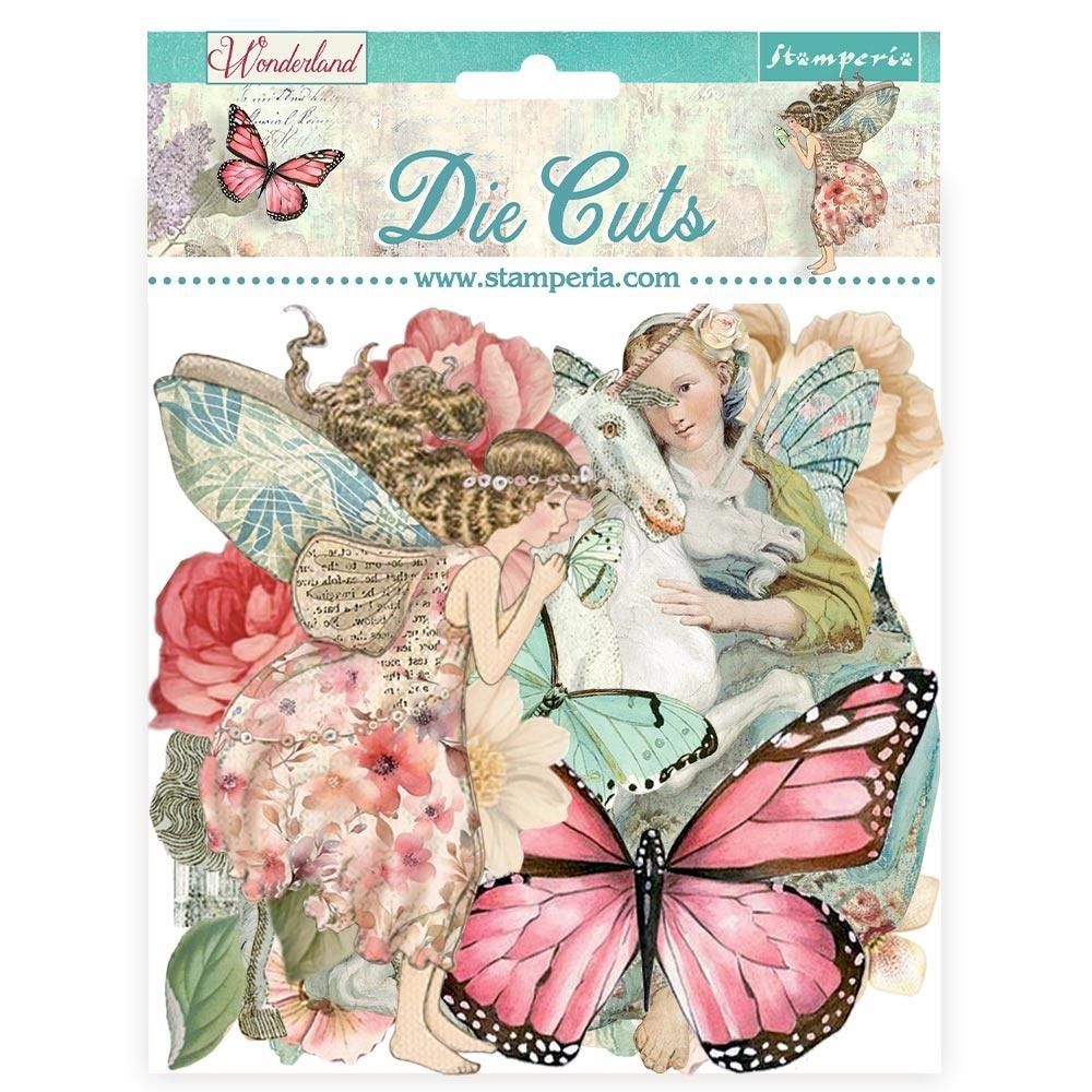 Stamperia - Wonderland Collection - Die Cuts - DFLDC101