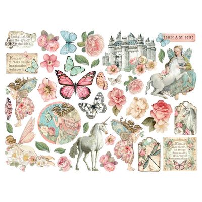 Stamperia - Wonderland Collection - Die Cuts - DFLDC101