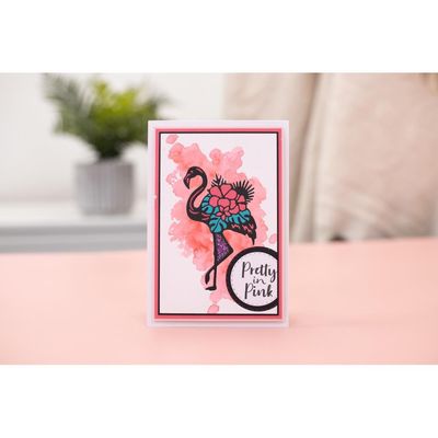 Crafters Companion - Flamazing Flamingo Collection - Metal Die - Flamingo Silhouette - FLFL-MD-SI - 1 pce