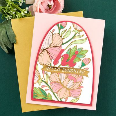 Spellbinders Paper Arts - Botanical Collection - Arch Labels &amp; Tag - Etched Dies - S5624 - 14 pcs