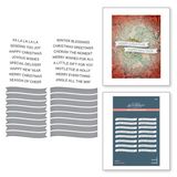 Spellbinders Paper Arts - Betterpress - Press Plate - Home For The Holidays Collection - Mistletoe - BP-199 - 18 pcs