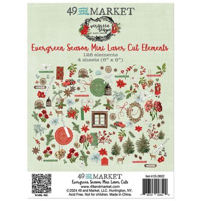 49 &amp; Market - Evergreen Season Collection - Laser Cut Outs - Mini Set -  ES28522