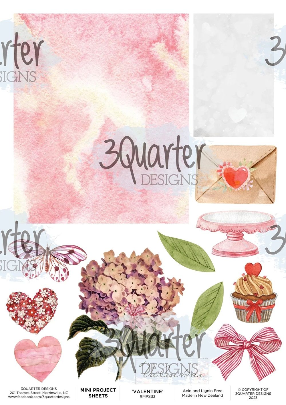 3 Quarter Designs - Mini Project Sheet - Valentine - 033