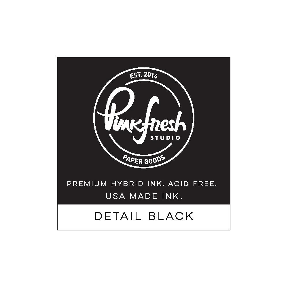 PinkFresh Studio - Dye Ink Cube - Detail Black - PFHIC013 