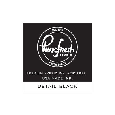 PinkFresh Studio - Dye Ink Cube - Detail Black - PFHIC013 