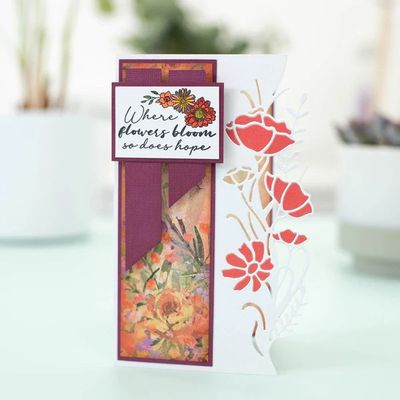 Crafters Companion - Nature's Garden - Meadow Flowers Collection - Die Set - Wildflower - NG-WILD-MD-MEFL