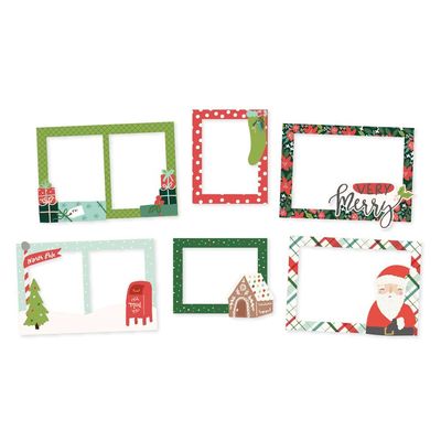 Simple Stories - Santa's Village Collection - Chipboard Frames - SV23023 - 6 pcs