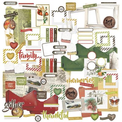 49 &amp; Market - Vintage Orchard Collection - Ephemera - VO28836 - 96 pcs
